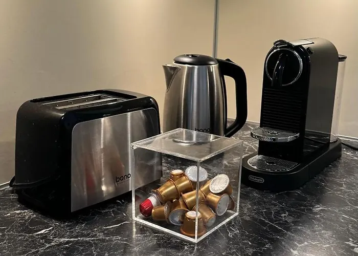 3 - Klimaanlage, Grosses Sofa, Cafe & Wlan, Selfcheckin, Parkplatz, Fuer 5 Gaeste